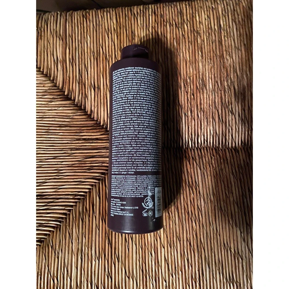 Joico Color Balance Conditioner, Blue, New Large 33.8 oz